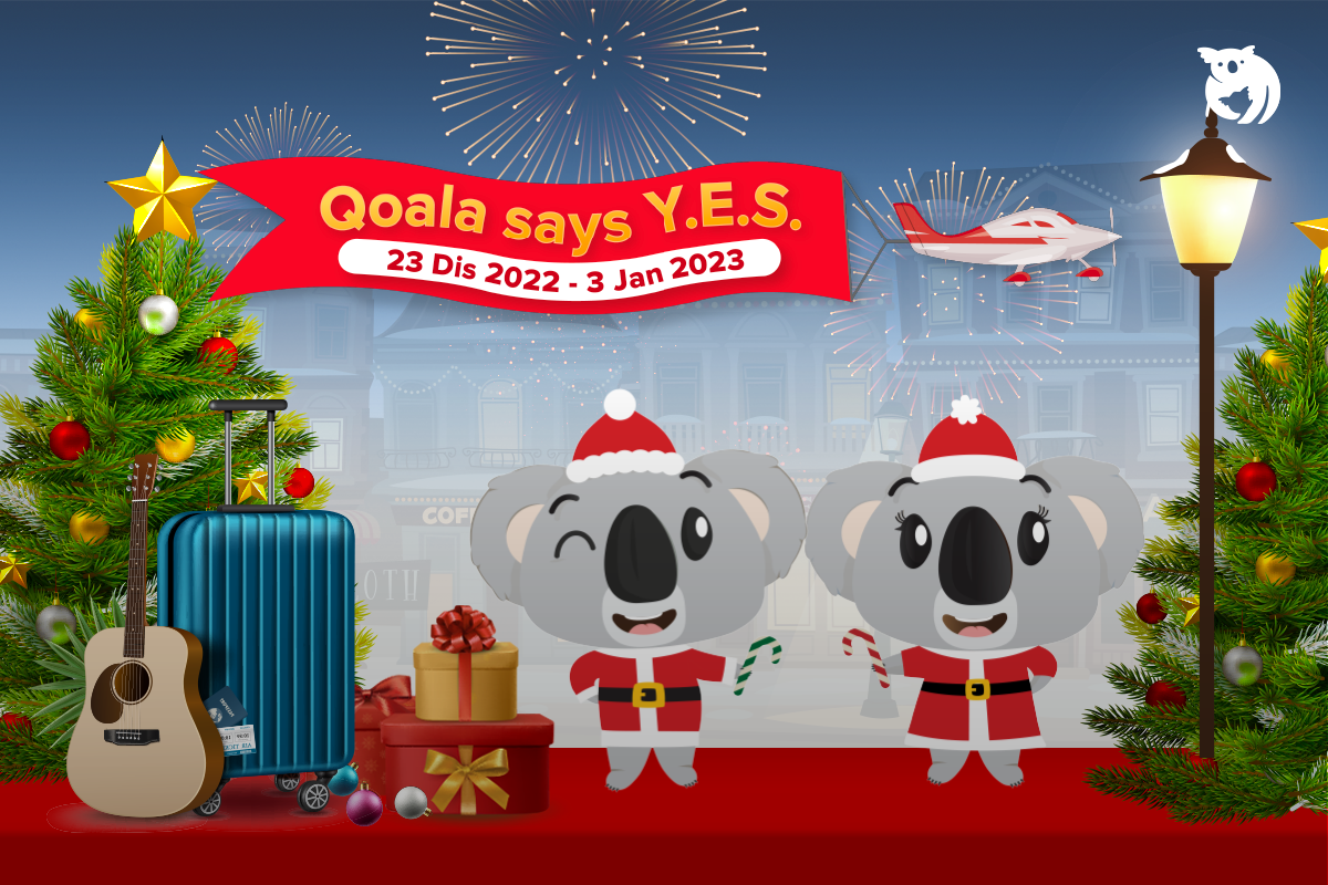 Best Discounts, Total Prize RM12,800 in Conjunction with Qoala Says YES Promo