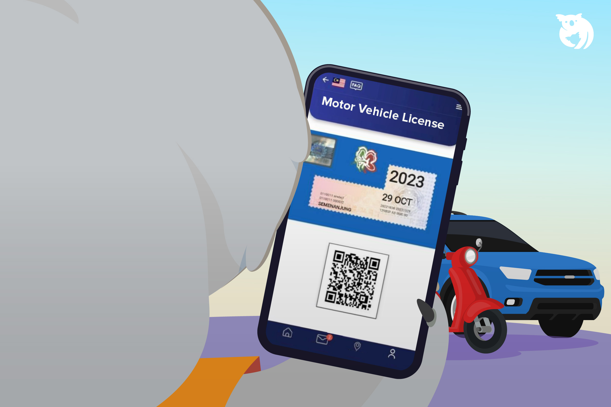 3 Easy Steps to Check Digital Road Tax & Digital Driving License