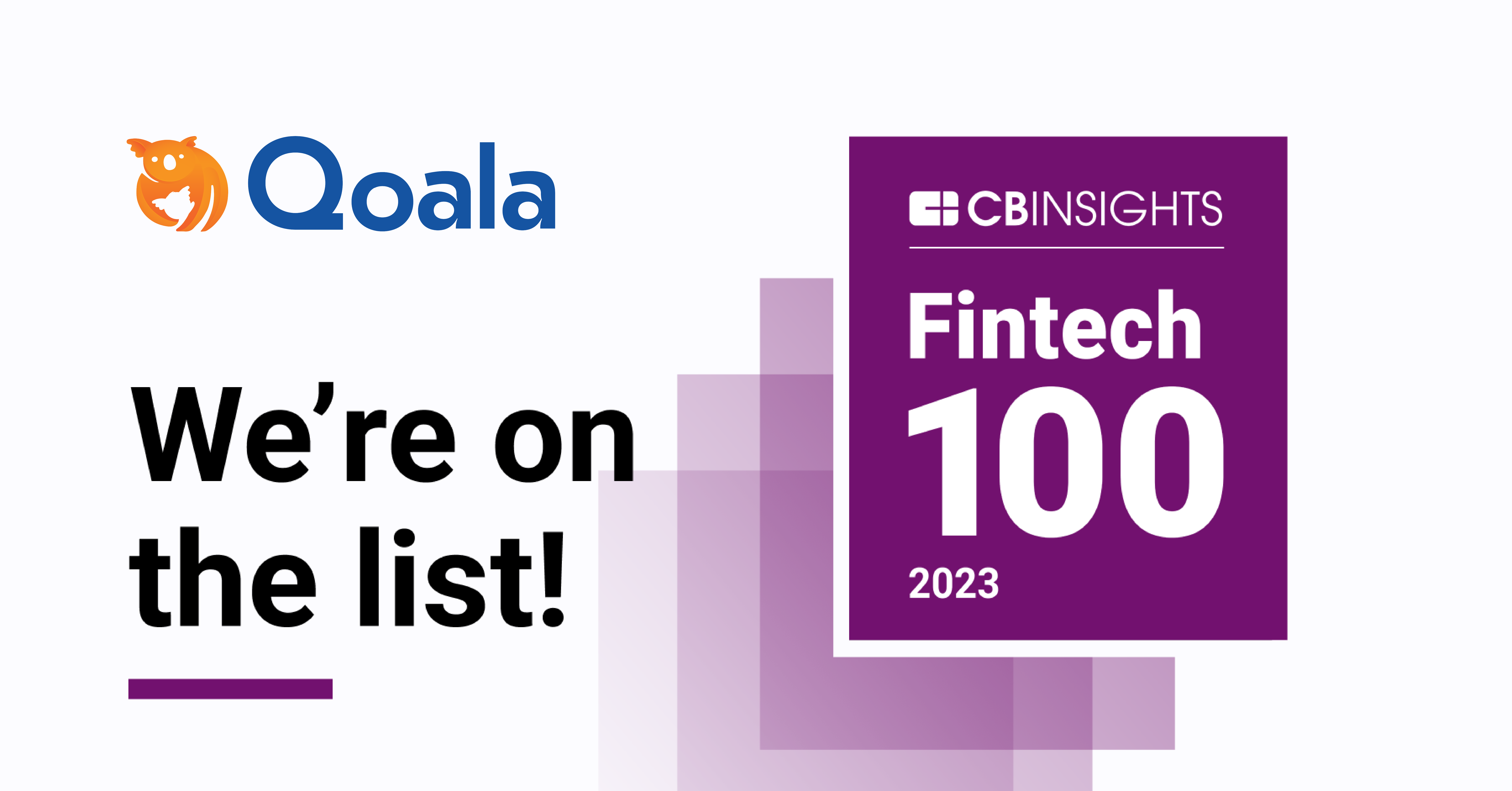 Qoala's on CB Insights' Fintech 100