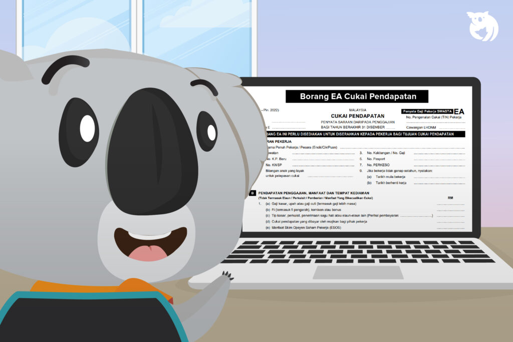 Borang EA: Borang Cukai Pekerja Swasta untuk Isi e-Filing LHDN 2023 - Pesan by Qoala